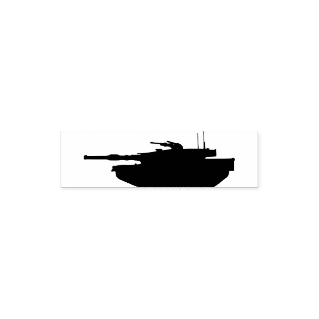 M1 Abrams Tank Self-inking Stamp (Design)