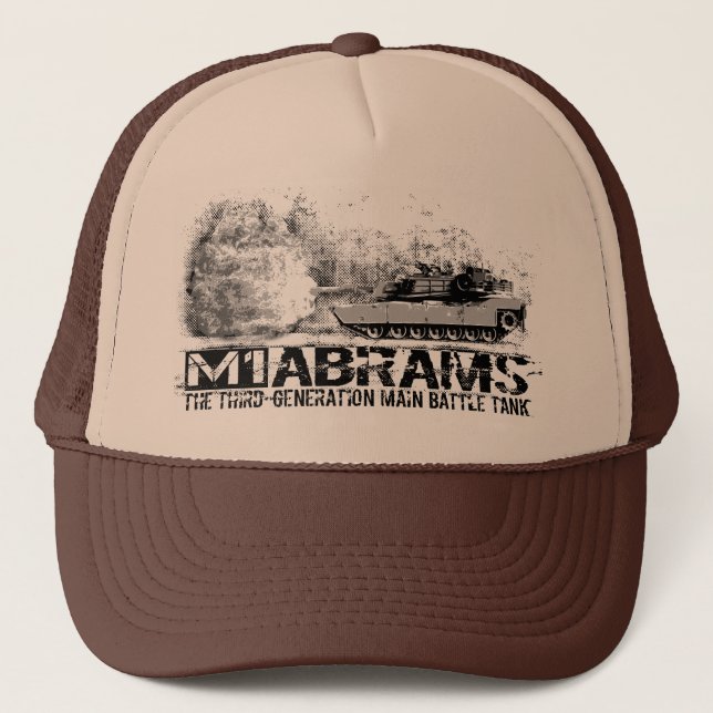 M1 Abrams Trucker Hat (Front)