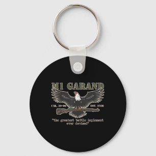 M1 Garand U.s. Main Battle Rifle Gun Wwii Key Ring