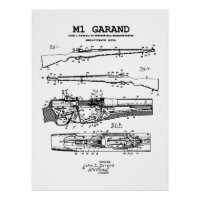 M1 Garand - World War 2 Weapon Blueprint Rifle