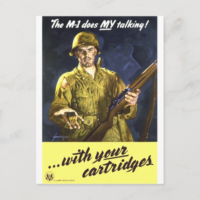 M1 Talks For Me Postcard (Front)