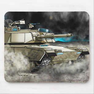 M1 tank mouse pad