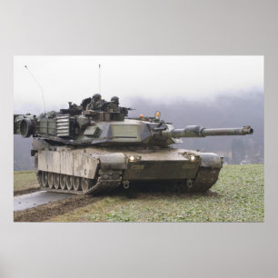M1A1 Abrams Poster