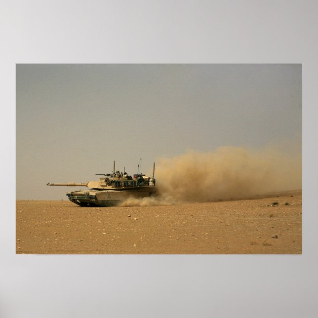 M1A1 Abrams Poster (Front)