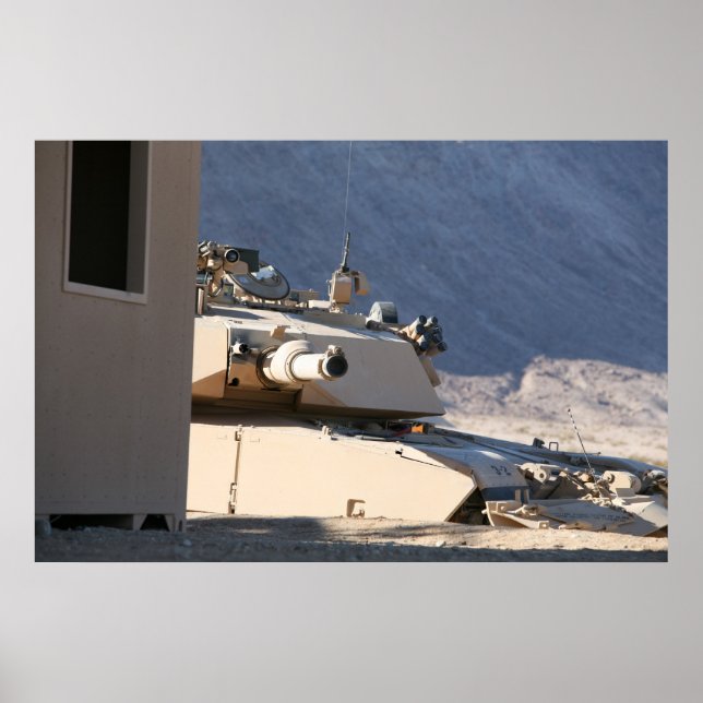 M1A1 Abrams Poster (Front)