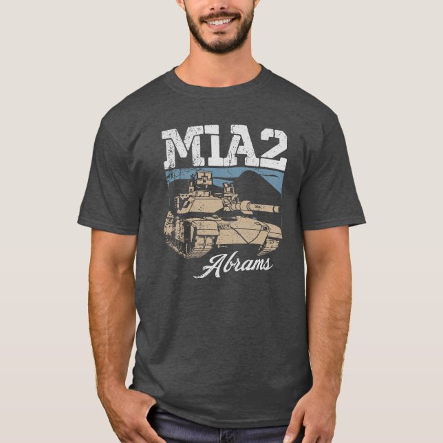 M1A2 Abrams - American Desert Storm Tank (Front)