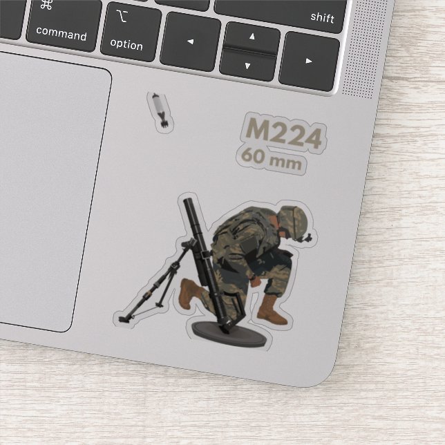 M224 Mortar with Gunner (Detail)