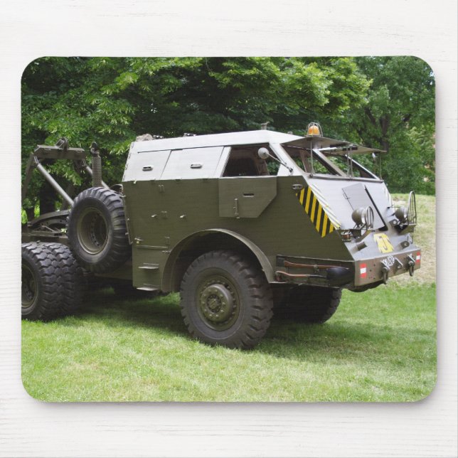 M26 Pacific Tank Transporter Mouse Pad (Front)