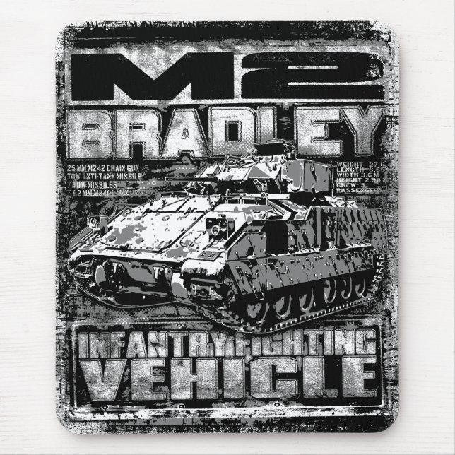 M2 Bradley Mouse Pad (Front)