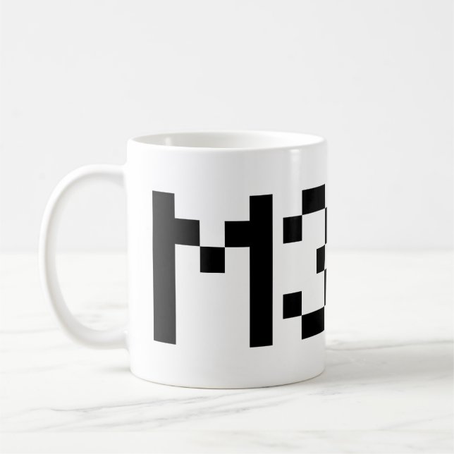 M30W [Leetspeak Animal Sounds] Coffee Mug (Left)