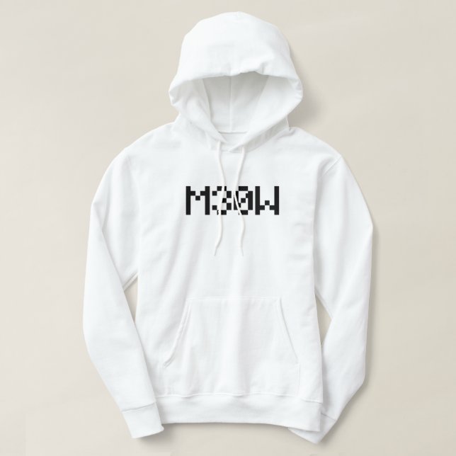 M30W [Leetspeak Animal Sounds] Hoodie (Design Front)