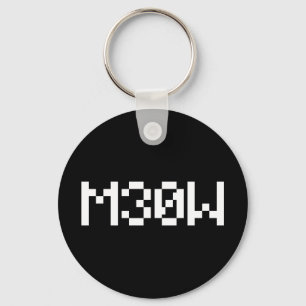 M30W [Leetspeak Animal Sounds] Key Ring