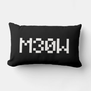 M30W [Leetspeak Animal Sounds] Lumbar Cushion