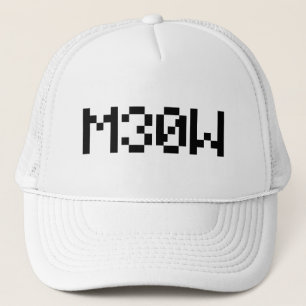 M30W [Leetspeak Animal Sounds] Trucker Hat