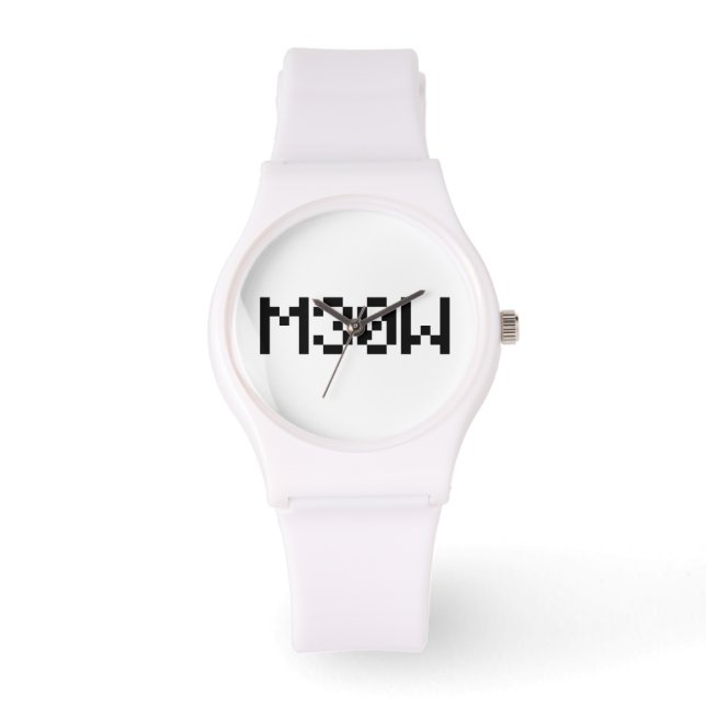 M30W [Leetspeak Animal Sounds] Watch (Front)