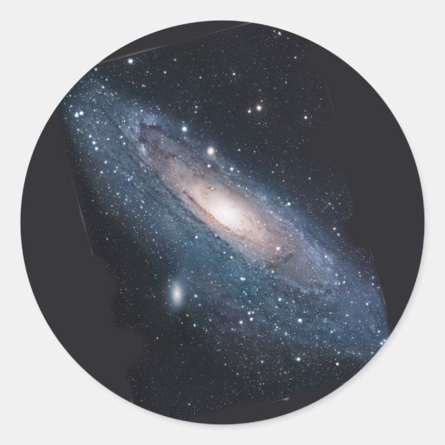 M31 Andromeda Galaxy Classic Round Sticker (Front)