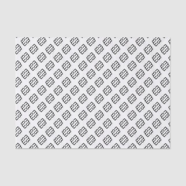 m3galleryStudio monogram midnight tissue paper (Front)