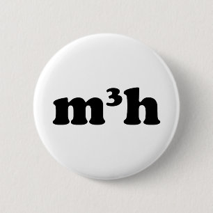 m3h 6 cm round badge