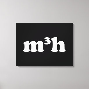 m3h canvas print