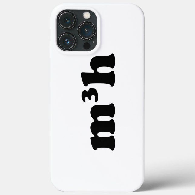 m3h Case-Mate iPhone case (Back)