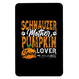 M3SSS Miniature Schnauzer Dog gift Halloween Fall Magnet