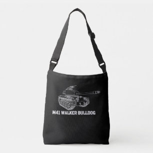 M41 Walker Bulldog American Light Army Tank Gift Crossbody Bag