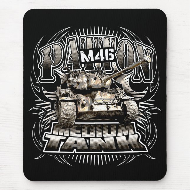 M46 Patton Mouse Pad Mousepad (Front)