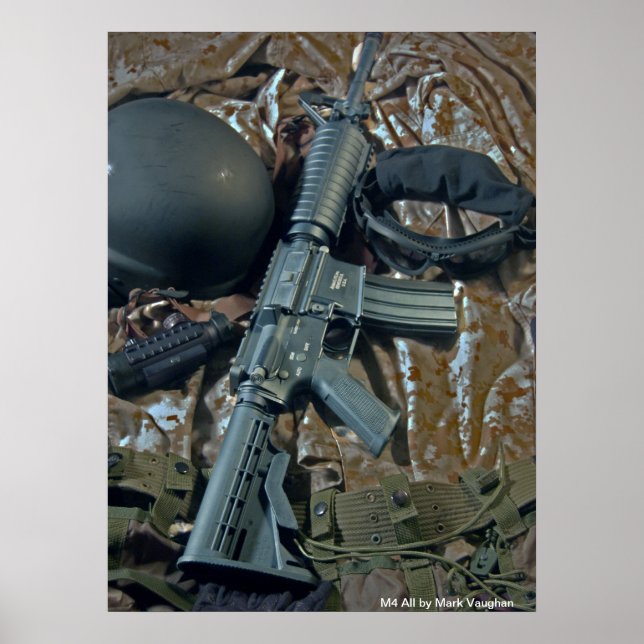 M4 All by Mark Vaughan Poster (Front)