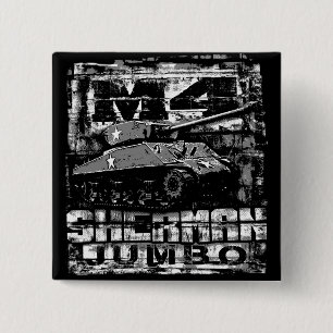 M4 Sherman Jumbo 15 Cm Square Badge