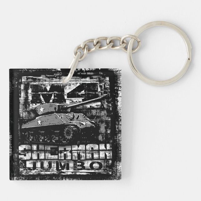 M4 Sherman Jumbo Key Ring (Back)