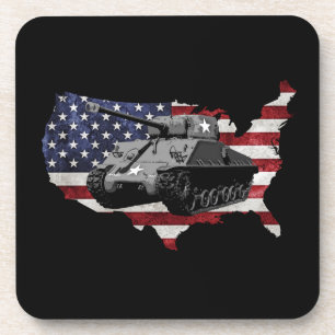 M4 Sherman tank Coaster