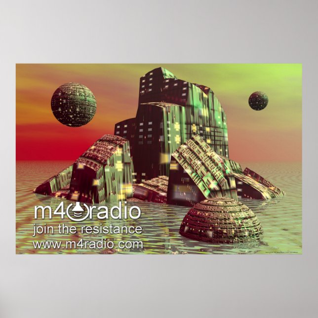 M4Radio Starship Poster (Front)