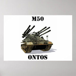 M50 Ontos Poster