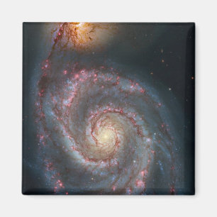 M51 Whirlpool Spiral Galaxy NASA Magnet