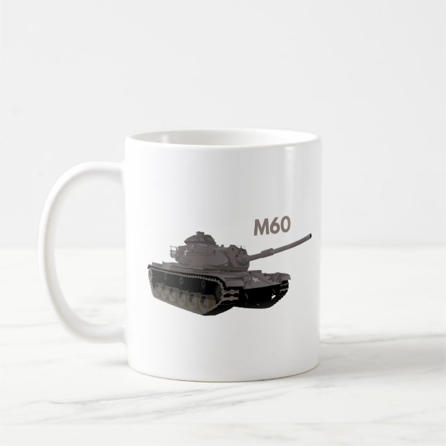 M60 American Battle Tank Coffee Mug (Left)