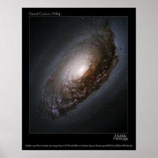 M65 ‘Black Eye Galaxy’ Poster