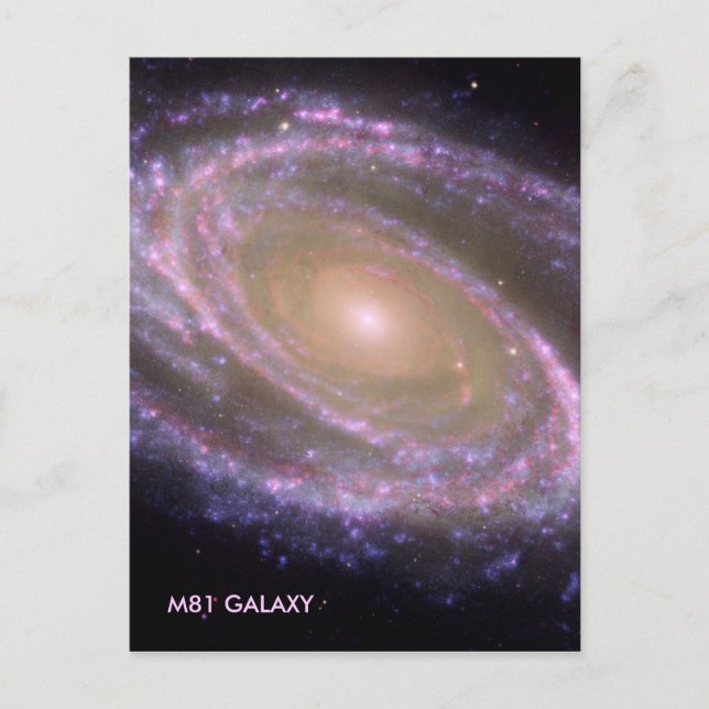 M81 GALAXY POSTCARD (Front)