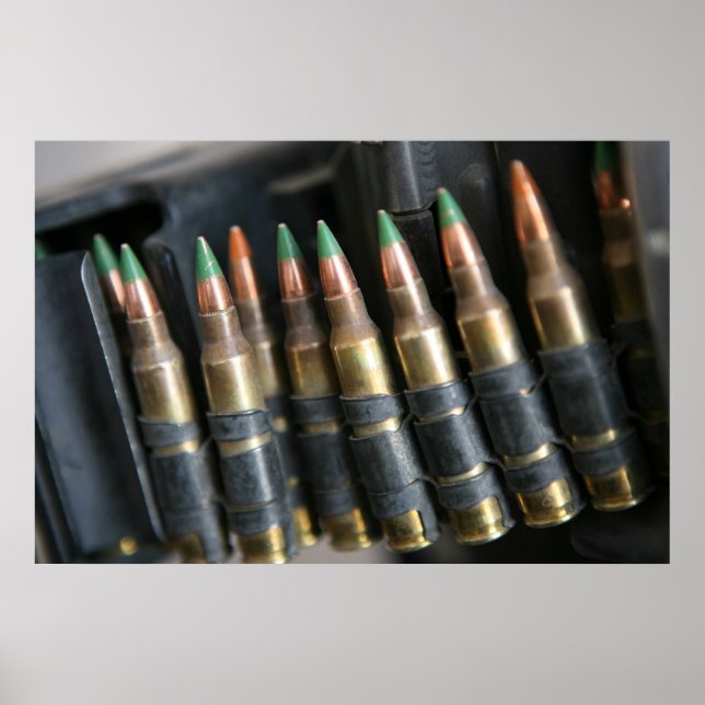 M-249 - 5.56mm poster (Front)