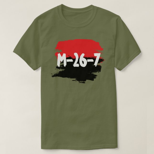 M-26-7 verde olivo T-Shirt (Design Front)