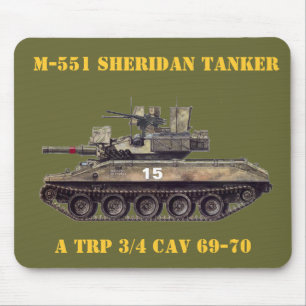 M-551 Tankers Mouse Pad