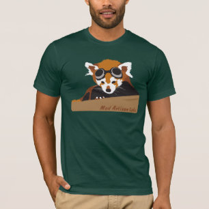 M.A.L. Red Panda Goggles T-Shirt