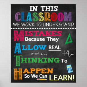 M.A.T.H. Teacher Poster