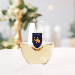 M and M COA Test Stemless Wine Glass