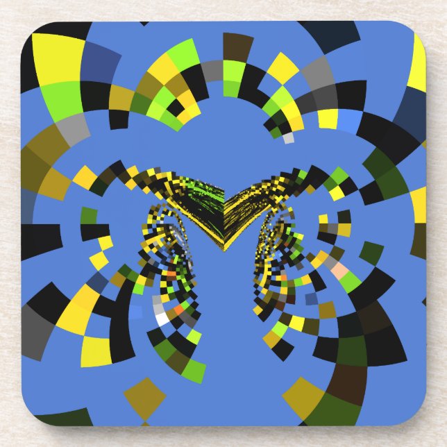 M Blue Coaster (Front)