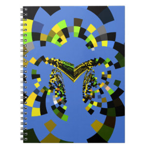 M Blue Notebook