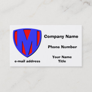 M BUSINESS CARD