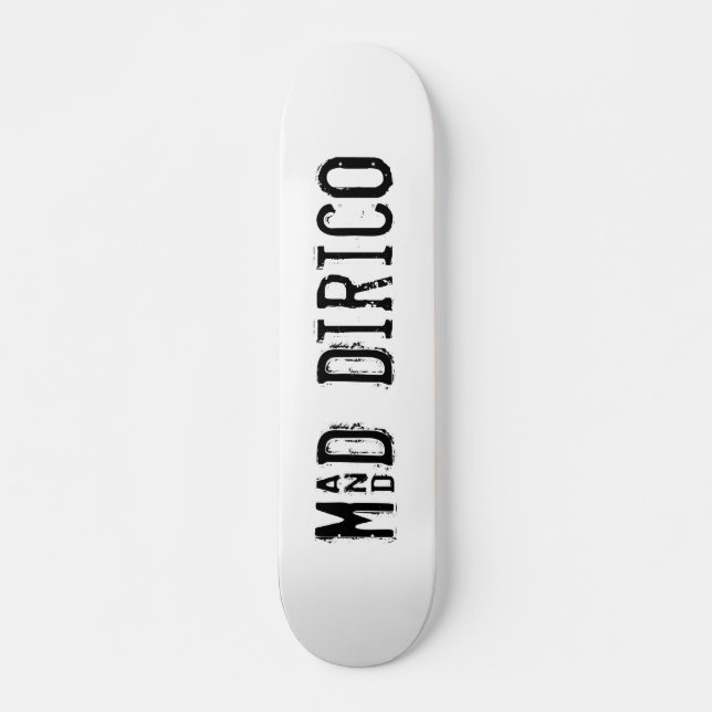 M&D Bare Wood Dirico Skateboard (Front)