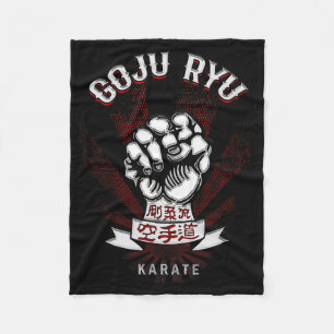 M Dam Goju Ryu Karate - Uni-adults Fleece Blanket