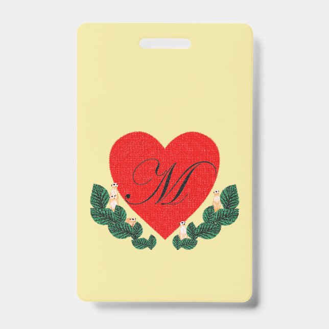 M for Meerkats ID Badge (Front)