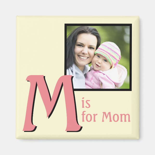 M for Mum Magnet (Front)